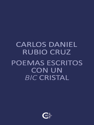cover image of Poemas escritos con un BIC cristal